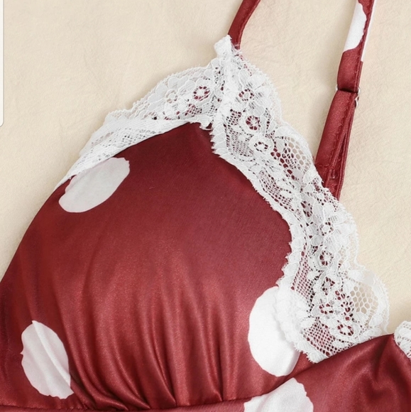 Polka Dot Pajama Set - Picture 3 of 4